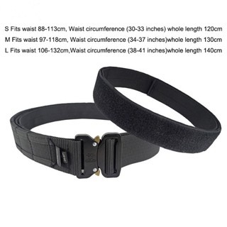 Thắt lưng bện Nylon NKSFX, Thắt lưng tập luyện nam có thể điều chỉnh 4,5cm, Khóa kim loại cắt Laser thông thường Thắt lưng tháo nhanh