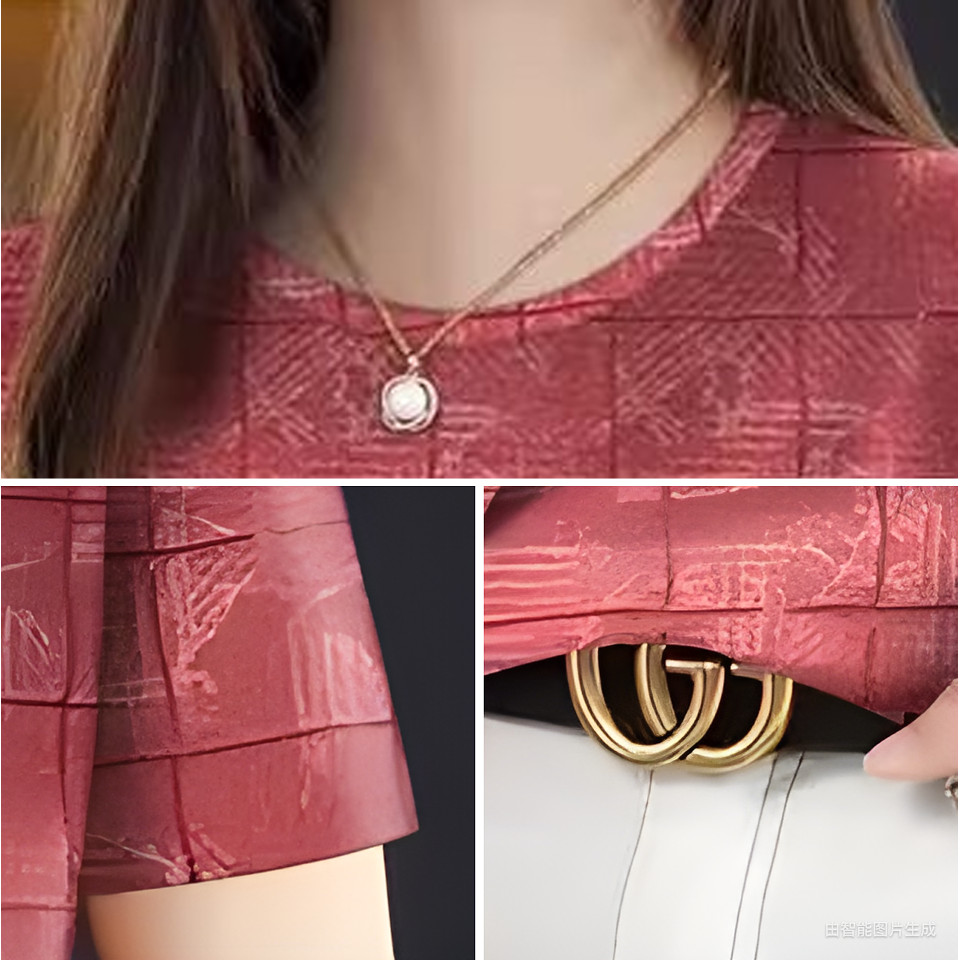 Áo thun dáng rộng in hình, phù hợp mùa hè dành cho nữ