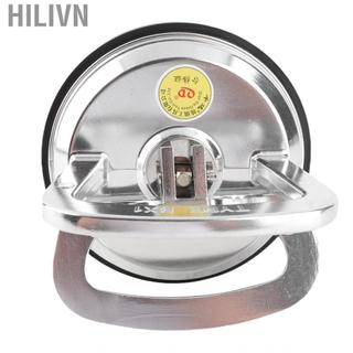 Hilivn Cốc hút thủ công 50kg Dụng cụ nâng kính hợp kim nhôm Móng vuốt đơn cho sàn gạch men Khung gầm cao su mài mòn cao Đáng tin cậy để sử dụng