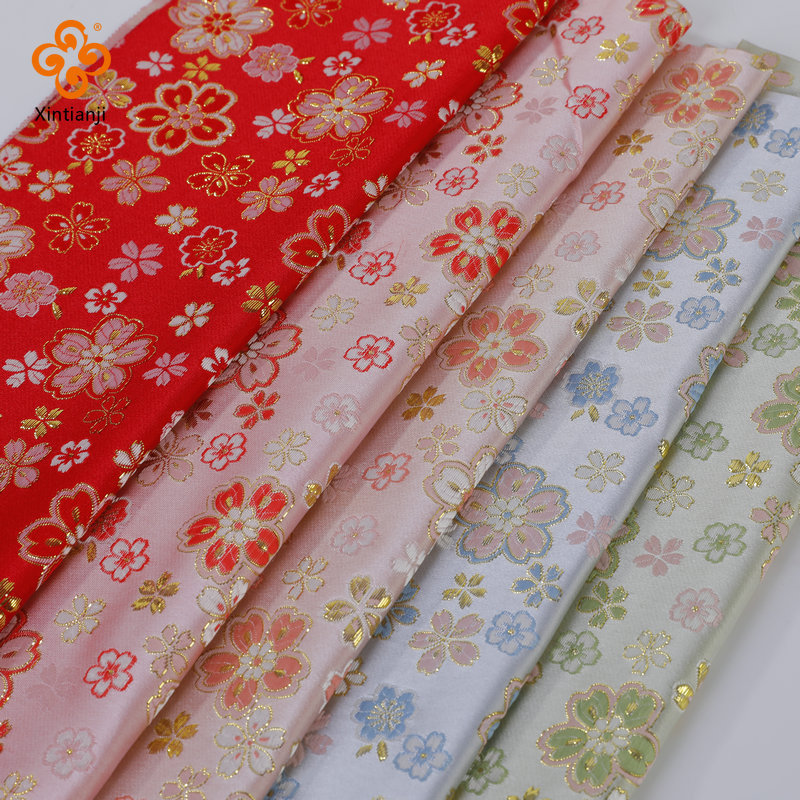 Vải thổ cẩm satin jacquard 150cm rộng, phù hợp may quần áo dân tộc và đồ handmade