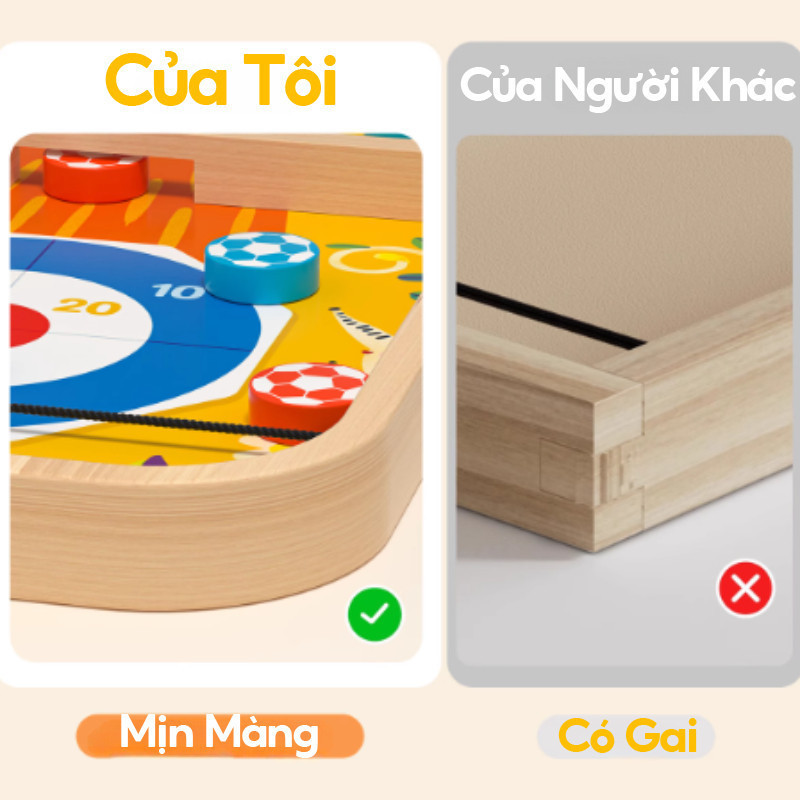 Bộ Đồ Chơi Gỗ 5 Trong 1, Cờ Giao Thông, Cờ Rắn, Bowling, Tương tác gia đình, rèn tư duy, làm quà cho bé