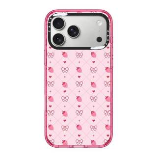CASECASE X Dâu Nơ Hồng Fizz Màu Trong Suốt Cứng Hút Từ Tính Tác Động Dành Cho Apple IPhone 12 13 14 15 16 17 Pro Max Air Plus Có Hộp