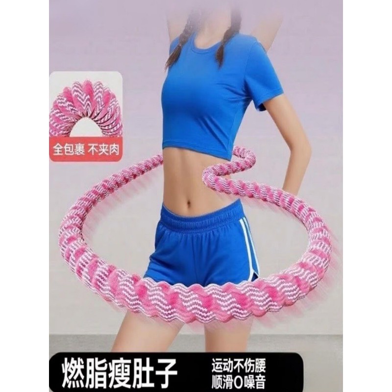 Hula Hoop Polyester Im lặng WZ7I - Giúp Giảm Mỡ Bụng Hiệu Quả