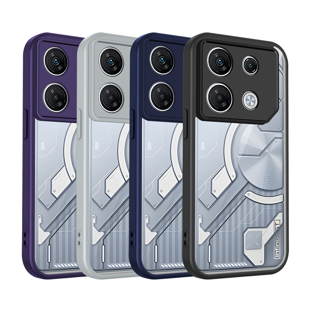 Ốp lưng Infinix GT 20 Pro 5G Vỏ trong suốt mờ thời trang cho Infinix GT 20 Pro 5G Vỏ điện thoại