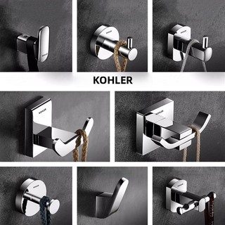 【 KOHLER 】 Móc áo tắm bằng đồng hoàn toàn, móc treo áo cho tủ quần áo, cửa sau khách sạn, phòng khách, gắn tường, không