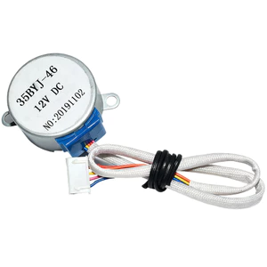 Thích hợp cho điều hòa không khí Haier Hướng dẫn gió lá xoay Động cơ đồng bộ 35BYJ46 Động cơ đa năng0010402433F