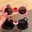 Kính Mát Trẻ Em Hoạt Hình Gấu Dâu Bé Trai Bé Gái Kính Mát Thời Trang Dễ Thương Cho Bé Che Nắng Kính Đồ Chơi