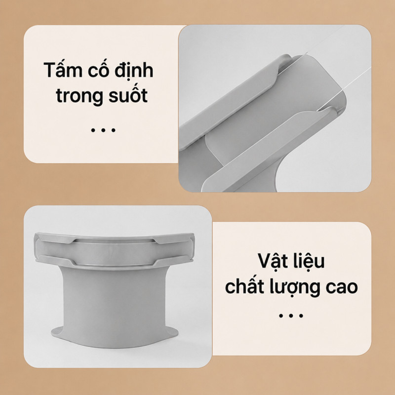 Set 4 Kẹp giữ ga giường vô hìn, Kẹp cố định ga giường chống trượt, Thanh cố định ẩn hình đẹp mắt hơn