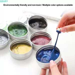 Bùn nảy từ tính QEARY, Đất sét màu Ferrofluid Đất sét hút từ tính, Tương tác thông minh với nam châm Nhựa bùn Playdough Đồ chơi trẻ em Đồ thủ công sáng tạo
