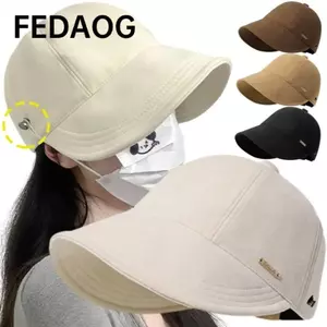 Mũ ngư dân FEDAOG, Có thể treo Sunhat chống tia cực tím, Vành rộng Mũ đi biển có thể gập lại có thể điều chỉnh