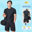 Set đồ nam Yody Sport bộ áo quần phối vải thoáng khí, hạn chế mùi, co giãn MAST25S052