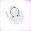 Đen Kim Cương Giả Mạng Che Đầu Lưới Fascinator Nữ Dịp Đặc Biệt kevga