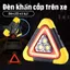 Đèn LED Cảnh Báo Nguy Hiểm Ô Tô Đa Năng - Biển Tam Giác Dừng Đỗ Khẩn Cấp, Năng Lượng Mặt Trời, Pin Sạc Dự Phòng