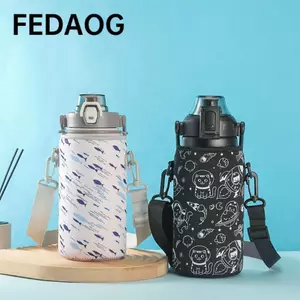 FEDAOG Nắp Chai Nước Thể Thao Ngoài Trời Có Dây Đeo Cho 1300 / 1700ml Thể Thao Cắm Trại Phụ Kiện Bình Nước