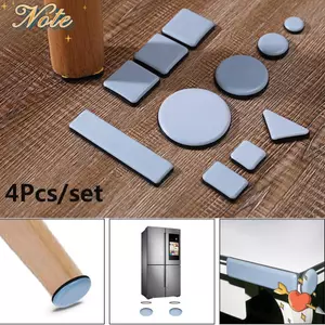 NOTE1 4 Đồ Nội Thất Chân Thanh Trượt Miếng Đệm Làm Dày Chống Mài Mòn Nhà Dễ Dàng Di Chuyển Ghế Phụ Kiện Bàn Sofa Chống ồn ào