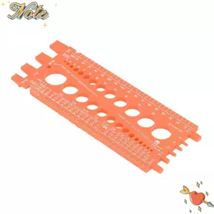 Nút kiểm tra ren vít NOTE1​, Ren thô và mịn​ Đồng hồ đo ren bu lông hạt đỏ / cam / đen​, Đường kính, Chiều dài, Sân sợi​ Đo Inch và mét​ Đồng hồ đo ren​
