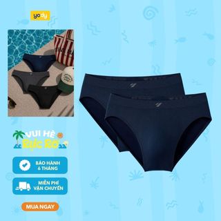 [BST SỊP ÊM] Combo 2 Quần Lót Nam YODY Tam Giác Nam Dệt Liền MCUN26A003