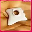 JASMINE Gốm Sứ Cạo Mặt Dụng Cụ Gốm Gua Sha Ban Chống Lão Hóa Chăm Sóc Da Mặt Giảm quầng thâm Loại Bỏ Nếp Nhăn JASMINE