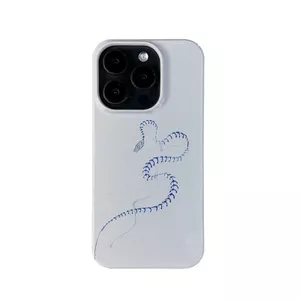 Ốp Điện Thoại Xương Xanh Rắn QYJS Thích Hợp Cho IPhone XR 11 12 PRO 17 AIR 16 E 13 14 15 ProMax 7 8 PLUS XSMAX Phim Bóng Vỏ Cứng Cao Cấp
