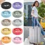 CHEESELY 8 Chiếc Vali Bảo Vệ Bánh Xe Nhẫn, Hấp Thụ Sốc Giảm Tiếng Ồn Hành Lý Bánh Xe Bảo Vệ, Giảm Bánh Xe Chống Trơn Trượt Silicone Hành Lý Bánh Xe