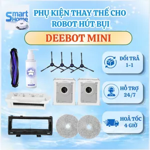 Phụ kiện tương thích cho robot hút bụi Deebot Mini - Phụ kiện robot hút bụi lau nhà Deebot Mini