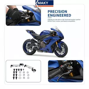 MAKY Đa Năng Xe Máy Phanh Ống Giá Đỡ Full CNC ARM Phanh Chất Lỏng Braet Có Stier Để An Toàn Và Dễ Dàng Bảo Trì VN