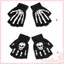 COO 1 P Halloween Co Giãn Dệt Kim Ngón Găng Tay Kinh Dị Đầu Lâu Dạ Quang Găng Tay