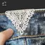 5 Cái Không Ràng Buộc Quần Jean Thắt Lưng Mở Rộng Cotton Mềm Rỗng Ren Thắt Lưng Mở Rộng Cho Nữ Sau Sinh Mới
