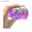 SRVN Clear Soft Ocean Slime với vỏ Mini lấp lánh sáng bóng Đồ chơi giảm căng thẳng không gỉ dành cho trẻ em Slime Party ủng hộ.