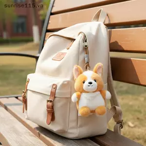 SRVN Chó Sang Trọng Móc Khóa Mini Puppy Thú Nhồi Bông Túi Mặt Dây Chuyền Cho Trẻ Em Quà Tặng Sinh Nhật Hộp Chìa Khóa Dễ Thương.
