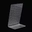 120 Lỗ Frosted Acrylic Trắng Trang Sức Trưng Bày Chân Đế Bông Tai Bông Tai Đựng Đồ Trang Sức [Mina]