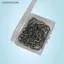Móc câu hình tròn bằng thép Carbon Móc câu cá nước ngọt 4mm Lỗ cá chép Câu chuyện cá FSI