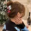 Hàng sẵn có Phong cách mới Puppy Grab Clip Nút dễ thương Chuyển màu tương phản Sóng cá mập Kẹp đầu lưng cao cấp