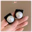 JRP 2 Chiếc Pháp Vintage Ngọc Trai Nhỏ Kẹp Tóc Ánh Sáng Sang Trọng Nổ Móng Vuốt Tóc Chân Nữ Barrettes Mũ Phụ Kiện Thời Trang JRP