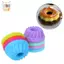 12 Cái / bộ Khuôn Làm Bánh Thạch Silicon Pudding Cupcake Muffin Donut Khuôn ELWW
