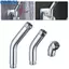 <cosyh>Durable Chrome Shower Elbow Adapter 135 Degree Compatible with Most Shower Heads