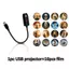 XUAN 16 Mẫu Đèn Chiếu USB Theo Chủ Đề Tôn Giáo Đèn Di Động Cho Giáng Sinh Lễ Phục Sinh Trang Trí Nhà Cửa VN