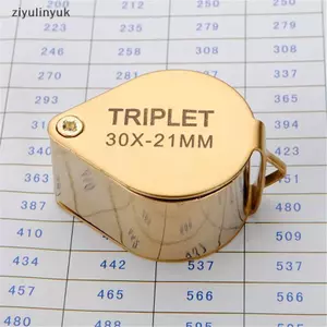 Ziyulinyuk 30x 30x21mm Kính lúp Trang Sức Mắt Vàng Dụng Cụ Trang Sức Gấp Kính Lúp VN