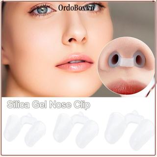 ORDOBOX Nostril Hỗ trợ định hình, Kẹp mũi Silica Gel nâng mũi, Chỉnh sửa mũi cong sau phẫu thuật Định hình Silicone uốn cong Sửa chữa mũi