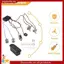 2 Band Active Guitar EQ Equalizer Preamp Circuit Pickup Đen