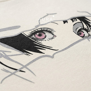 Áo thun Aura✦ EYES Oversized Tee 100% Cotton Unisex T-shirt