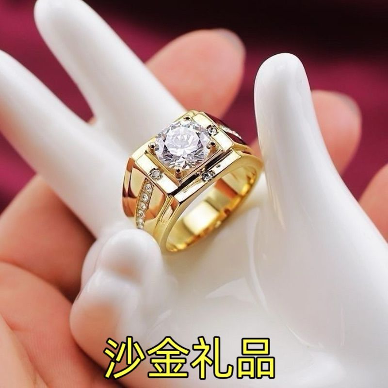 Men's Moissanite Wedding Ring by qianzhu1.vn