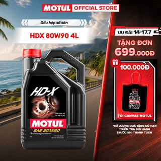 Dầu hợp số sàn xe ô tô MOTUL HDX 80W90 4L