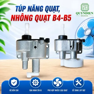 Nhông Quạt, Túp Năng Quạt B4-B5, dùng cho quạt đứng, quạt treo, quạt bàn - linkienquynhdien