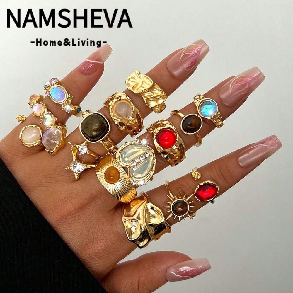 Women's Gold-Plated Ring by NAMSHEVA