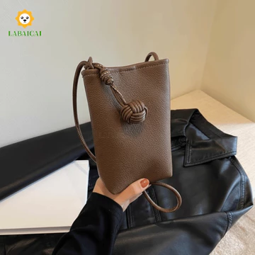 Women's Minimalist PU Leather Shoulder Bag