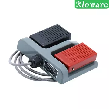 Công tắc chân tạm thời Công tắc bàn đạp chân đôi Công tắc điều khiển bàn đạp Công tắc song công 2 chiều Cốc chống trượt Pp Chống thấm nước Chống bụi hạng nặng Suita