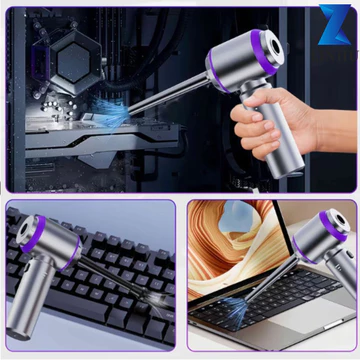 Máy hút bụi ô tô LINHU, Máy hút bụi cầm tay 4 trong 1 16000Pa, Máy hút bụi không dây động cơ không chổi than hút mạnh mẽ 120W Thiết bị gia dụng
