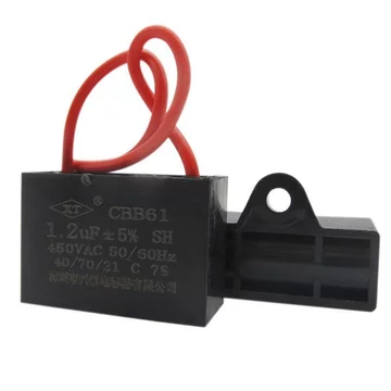 Sản phẩm mới Đa Năng CBB61 Quạt Điện Khởi Động Tụ Điện 1.2 UF 450V500V Quạt Sàn Bàn Quạt Treo Tường Tụ Điện NICE