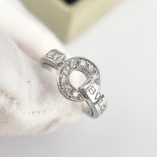 Nhẫn bạc 925 đính đá mẹ và kim cương màu trắng, Thiết kế đồng xu bằng đồng, Nhẫn nữ, Vàng hồng 18K, Nhẫn đôi bạc nguyên chất